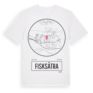 Fisksätra t-shirt – ekologisk bomull t-shirt från Pinshirt