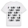Fisö ordlek t-shirt