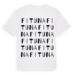 Fituna ordlek t-shirt – ekologisk bomull t-shirt från Pinshirt