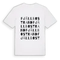 Fjällbostrand ordlek t-shirt