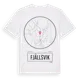 White t-shirt med Fjällsvik t-shirt