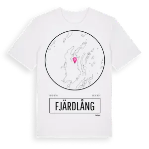 Fjärdlång t-shirt – ekologisk bomull t-shirt från Pinshirt
