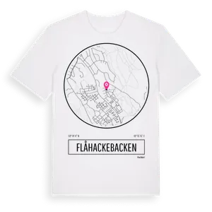 Flåhackebacken t-shirt – ekologisk bomull t-shirt från Pinshirt