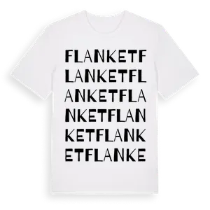 Flanket ordlek t-shirt – ekologisk bomull t-shirt från Pinshirt