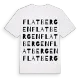 Flatbergen ordlek t-shirt