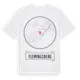 White t-shirt med Flemingsberg t-shirt