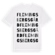 Flemingsbergs gård ordlek t-shirt