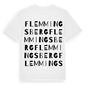 Flemmingsberg ordlek t-shirt – ekologisk bomull t-shirt från Pinshirt