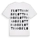Flotthamn ordlek t-shirt