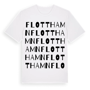 Flotthamn ordlek t-shirt – ekologisk bomull t-shirt från Pinshirt