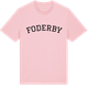 Pink Cotton t-shirt med Foderby böjd t-shirt