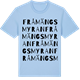 Blue Soul t-shirt med Fråmängsmyran ordlek t-shirt