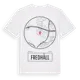 White t-shirt med Fredhäll t-shirt