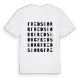Fredsborg ordlek t-shirt