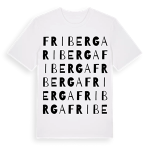 Friberga ordlek t-shirt – ekologisk bomull t-shirt från Pinshirt