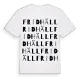 Fridhäll ordlek t-shirt