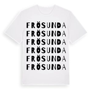 Frösunda ordlek t-shirt – ekologisk bomull t-shirt från Pinshirt