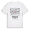 Fruängen karta t-shirt