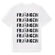 White t-shirt med Fruängen ordlek t-shirt