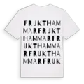 Frukthammar ordlek t-shirt