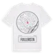White t-shirt med Fullersta t-shirt