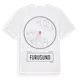 White t-shirt med Furusund t-shirt