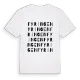 Fyringen ordlek t-shirt