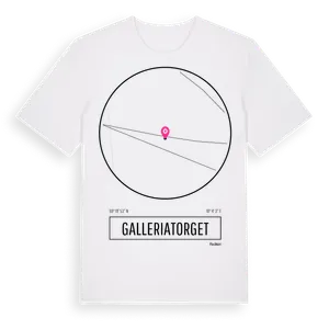 Galleriatorget t-shirt – ekologisk bomull t-shirt från Pinshirt