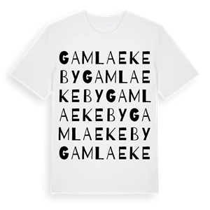 Gamla Ekeby ordlek t-shirt – ekologisk bomull t-shirt från Pinshirt