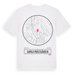 Gamla Prästgården t-shirt – ekologisk bomull t-shirt från Pinshirt