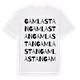 Gamla stan ordlek t-shirt