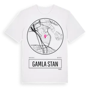 Gamla Stan t-shirt – ekologisk bomull t-shirt från Pinshirt