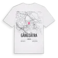 Gångsätra karta t-shirt