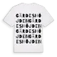 Gärdeshöjden ordlek t-shirt