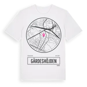 Gärdeshöjden t-shirt – ekologisk bomull t-shirt från Pinshirt