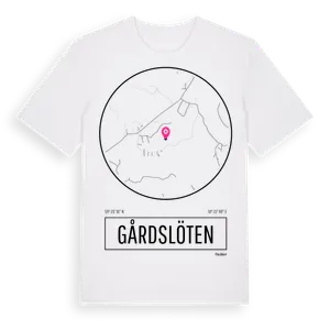 Gårdslöten t-shirt – ekologisk bomull t-shirt från Pinshirt