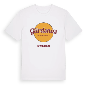 Gärdsnäs cirkel t-shirt – ekologisk bomull t-shirt från Pinshirt