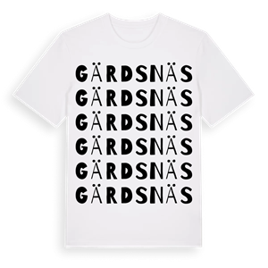 Gärdsnäs ordlek t-shirt – ekologisk bomull t-shirt från Pinshirt