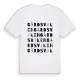 Gårdsviken ordlek t-shirt