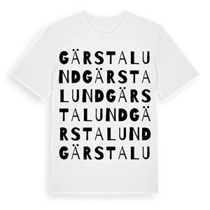 Gärstalund ordlek t-shirt – ekologisk bomull t-shirt från Pinshirt