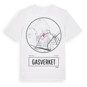 Gasverket t-shirt – ekologisk bomull t-shirt från Pinshirt