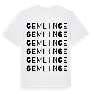 Gemlinge ordlek t-shirt – ekologisk bomull t-shirt från Pinshirt