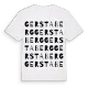 Gerstaberg ordlek t-shirt