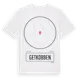 White t-shirt med Getkobben t-shirt