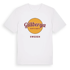 Gillberga cirkel t-shirt – ekologisk bomull t-shirt från Pinshirt