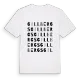 Gillbergs ordlek t-shirt