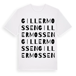 Gillermossen ordlek t-shirt – ekologisk bomull t-shirt från Pinshirt