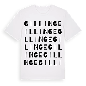 Gillinge ordlek t-shirt – ekologisk bomull t-shirt från Pinshirt