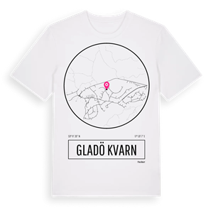 Gladö kvarn t-shirt – ekologisk bomull t-shirt från Pinshirt