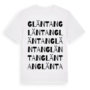 Gläntan ordlek t-shirt – ekologisk bomull t-shirt från Pinshirt